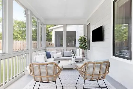 The Hadley House - Cozy Porch & Fenced In Backyard Villa Nashville 0*,